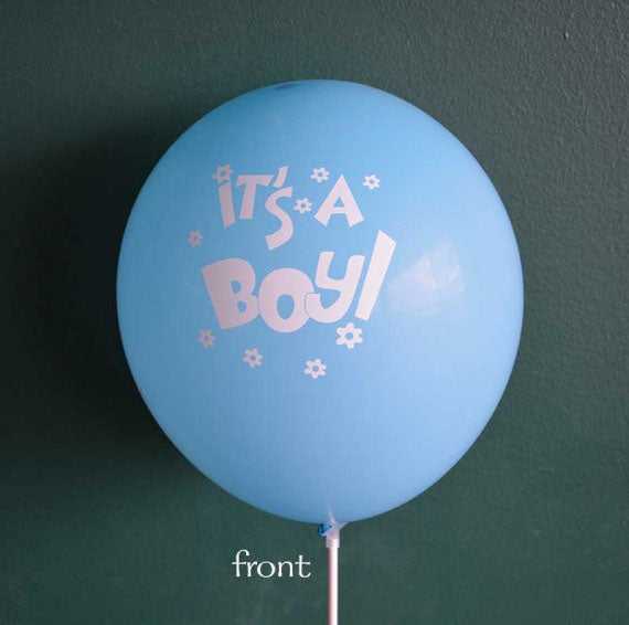 Its a Boy Luftballon für Geburt & Babyparty
