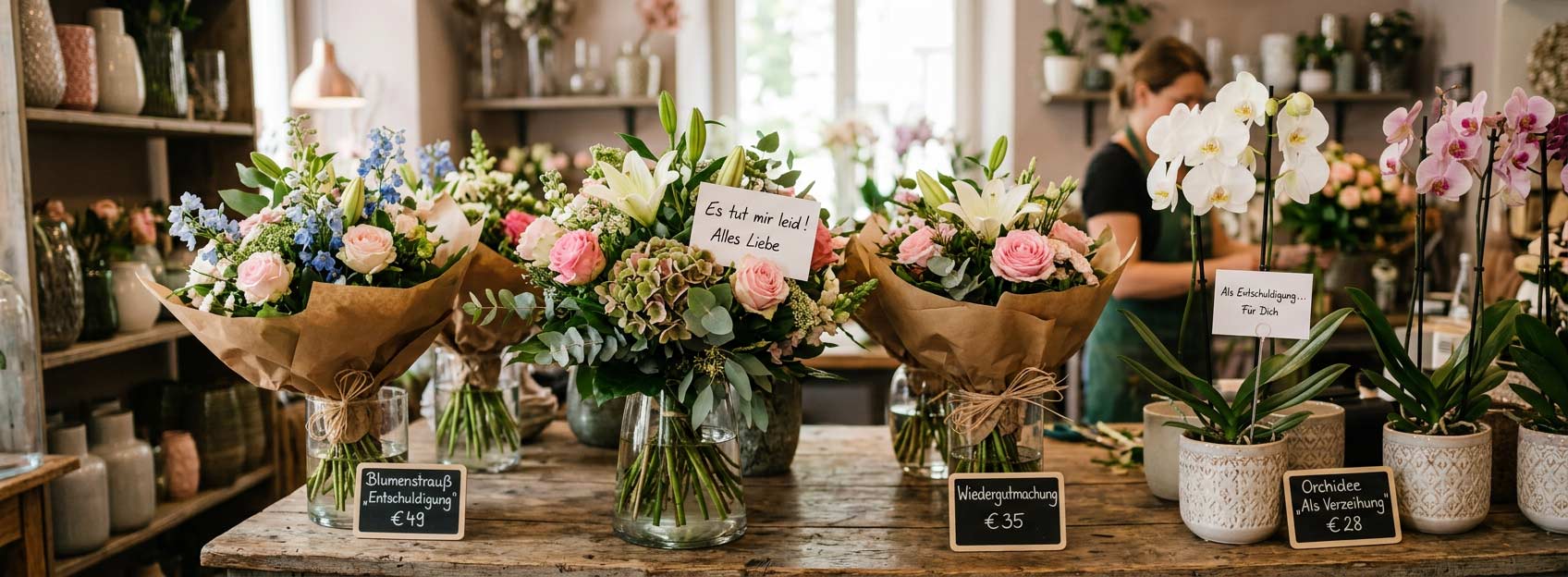 Entschuldigung Blumen München