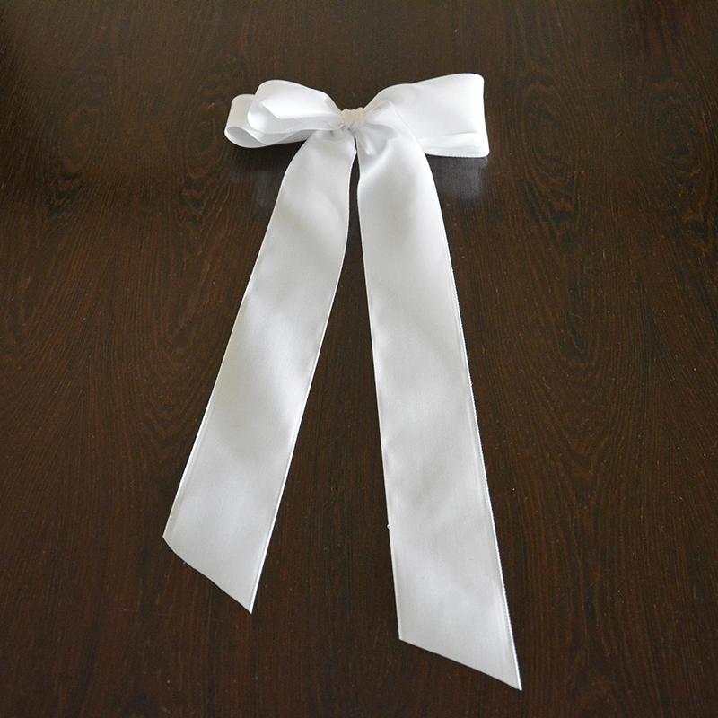 Schleifenband weiß – Schlichte Eleganz für jede Gestaltung 🎀 Zweitbild